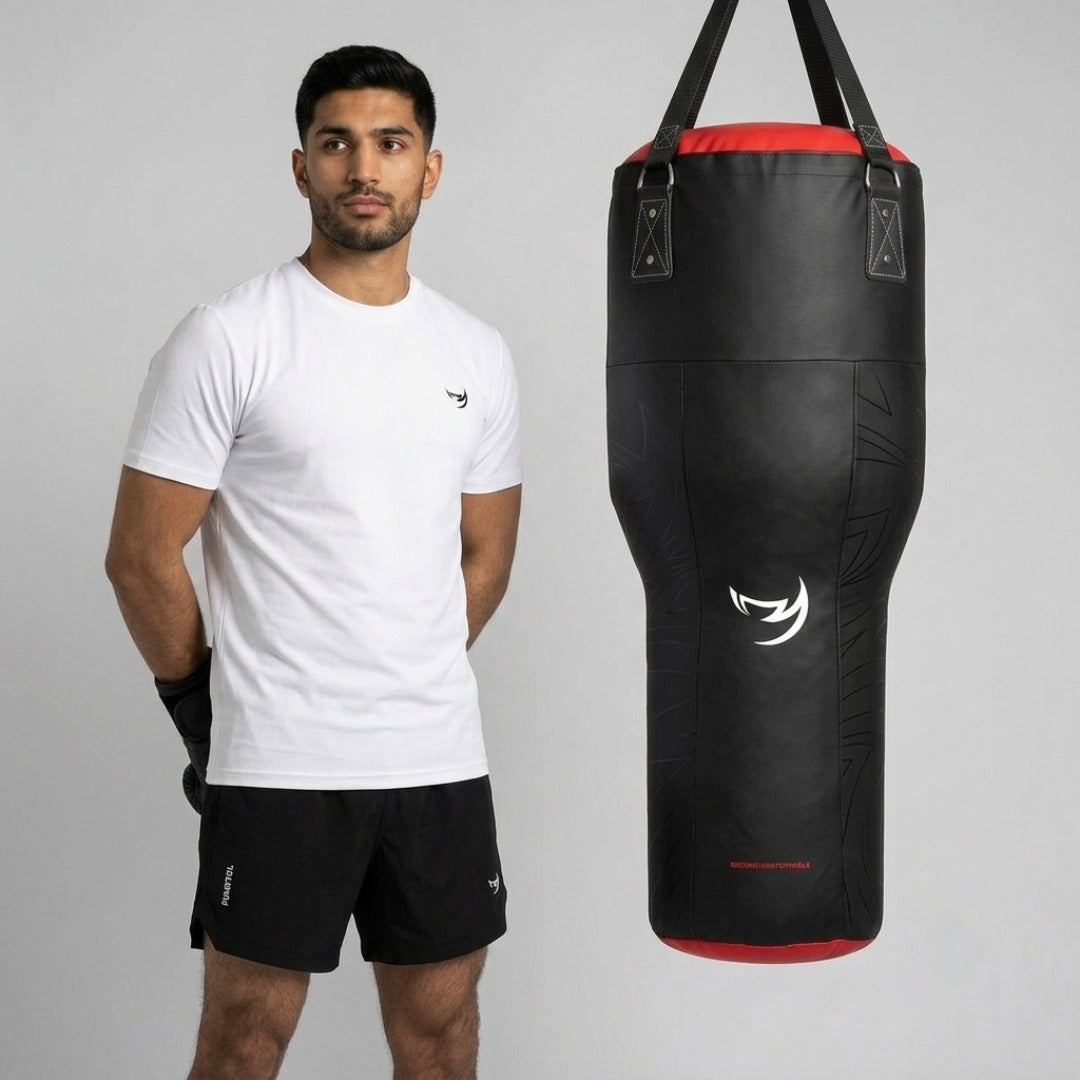 Icon Angle Punch Bag Black/Red/White