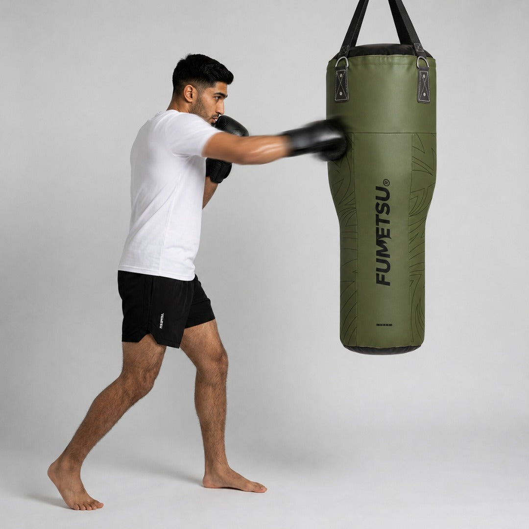 Icon Angle Punch Bag Khaki
