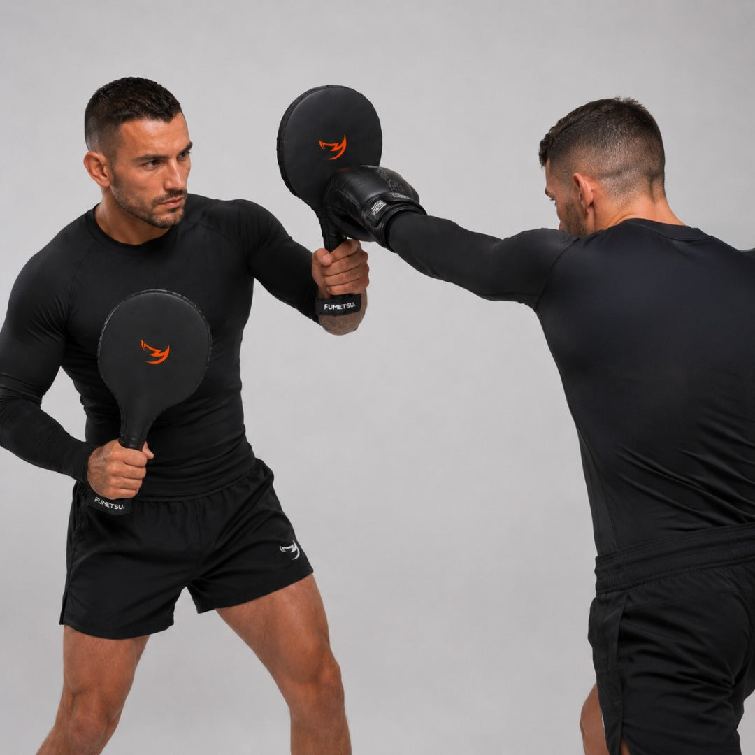 Icon Boxing Paddles Black/Orange
