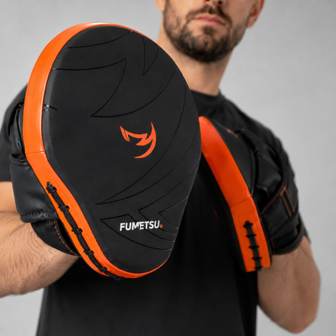 Icon Focus Mitts Black/Orange