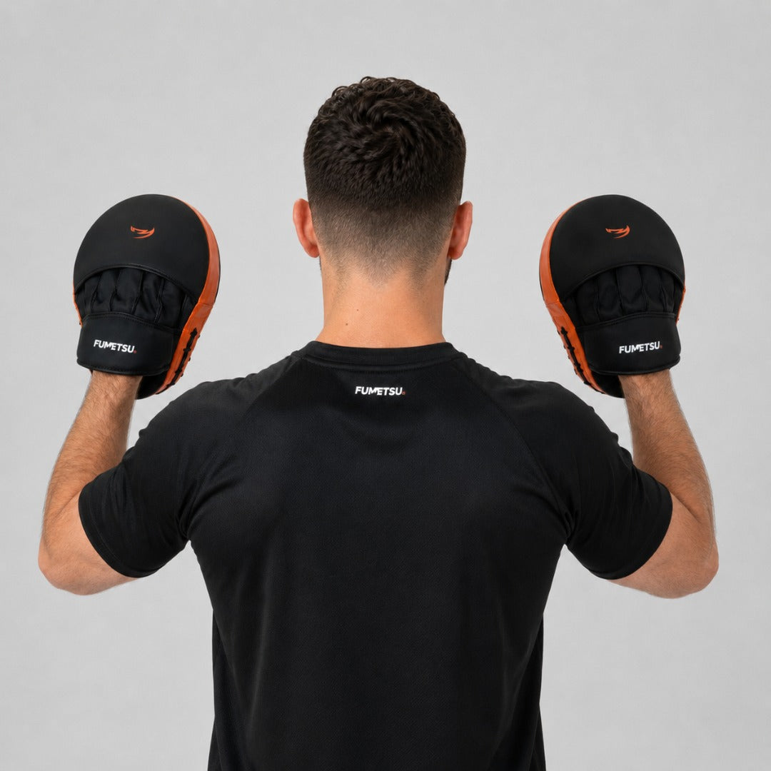 Icon Focus Mitts Black/Orange