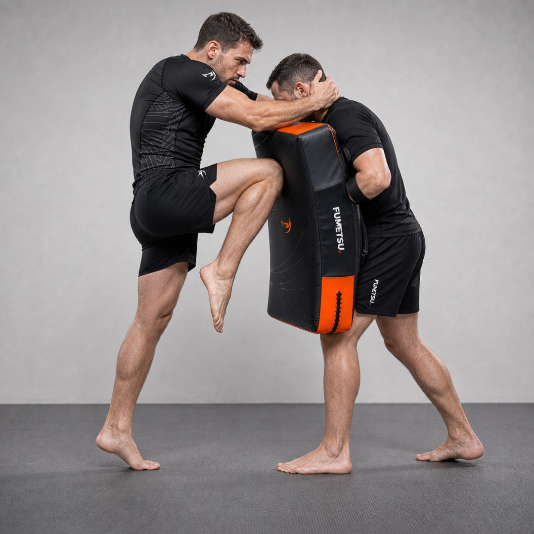 Icon Long Kick Shield Black/Orange