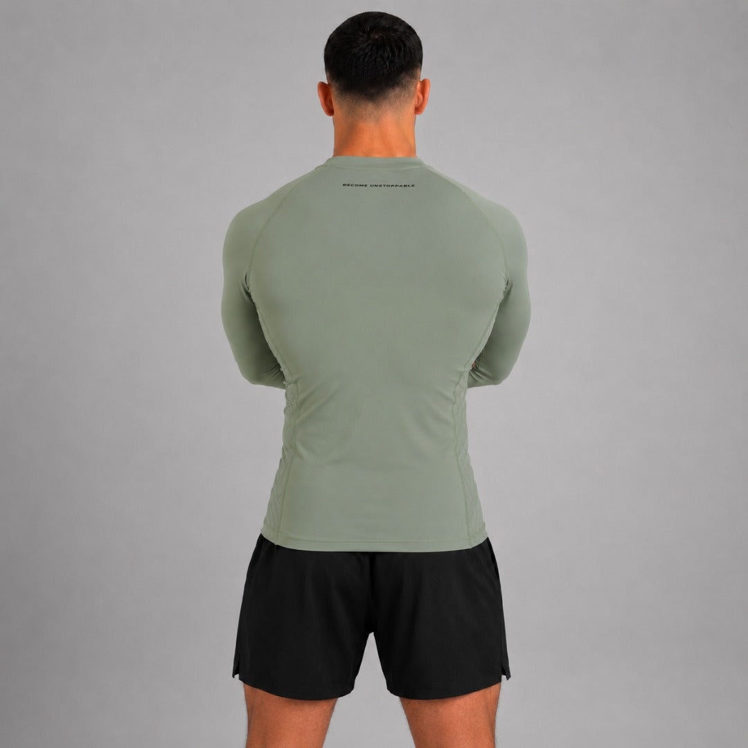 Icon Long Sleeve Rash Guard Sand