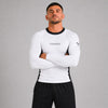 Rashguard à manches longues Icon Blanc/Noir
