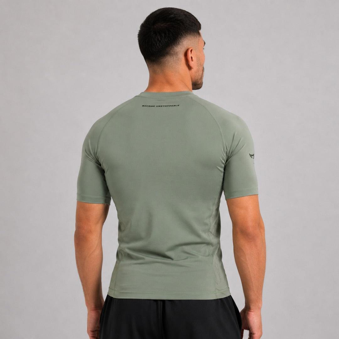 Sand Icon Kurzarm-Rashguard