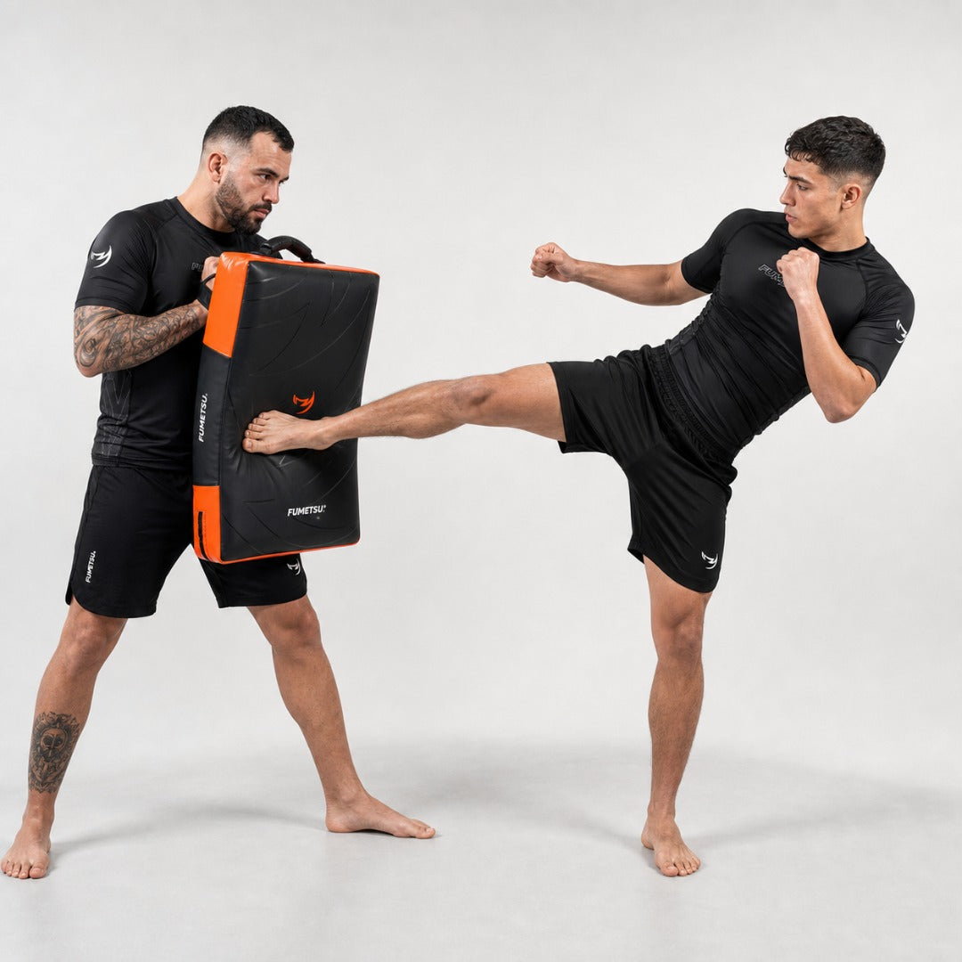Icon Square Kick Shield Black/Orange
