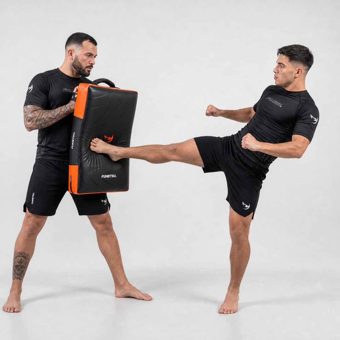 Icon Square Kick Shield Black/Orange