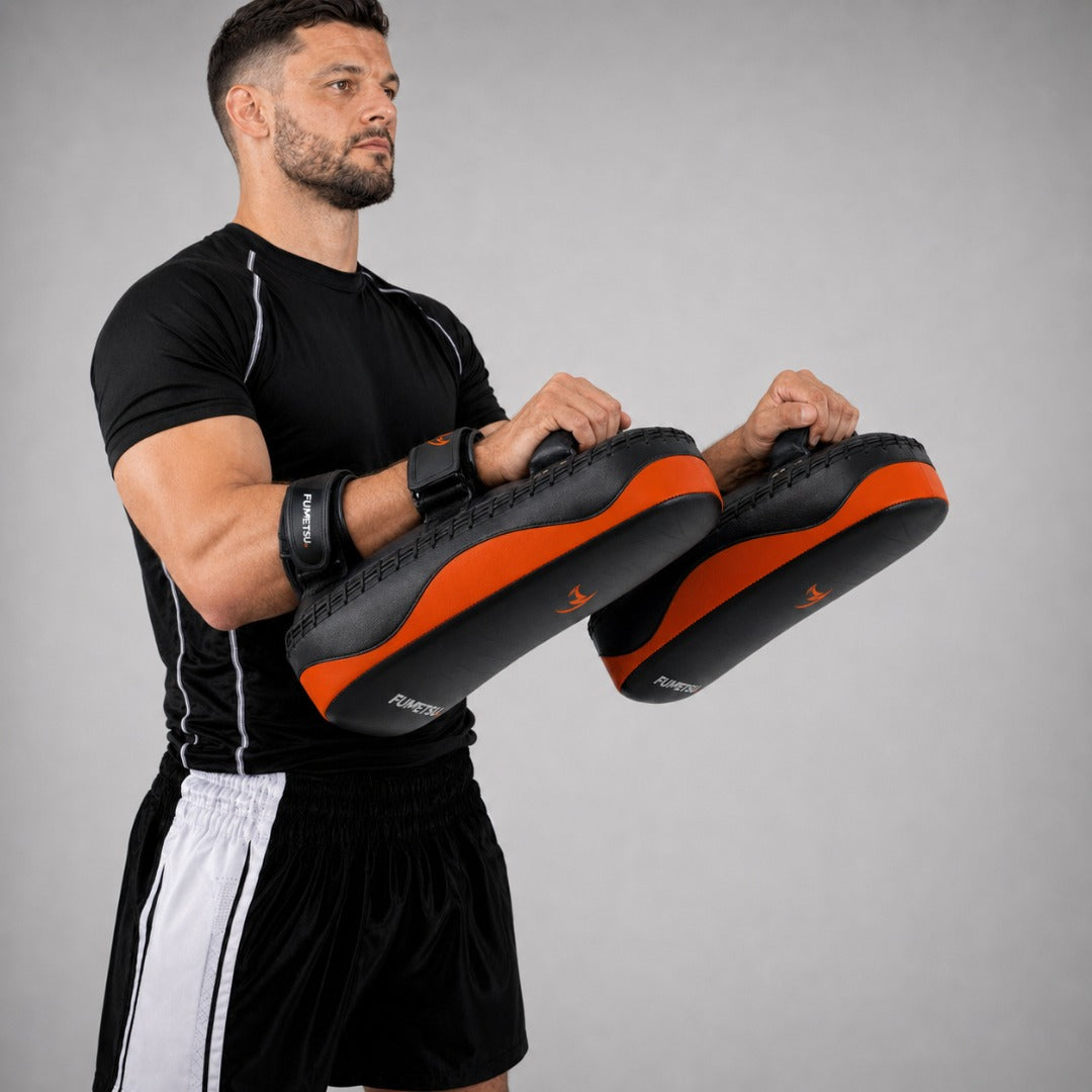 Icon Thai Pads Black/Orange