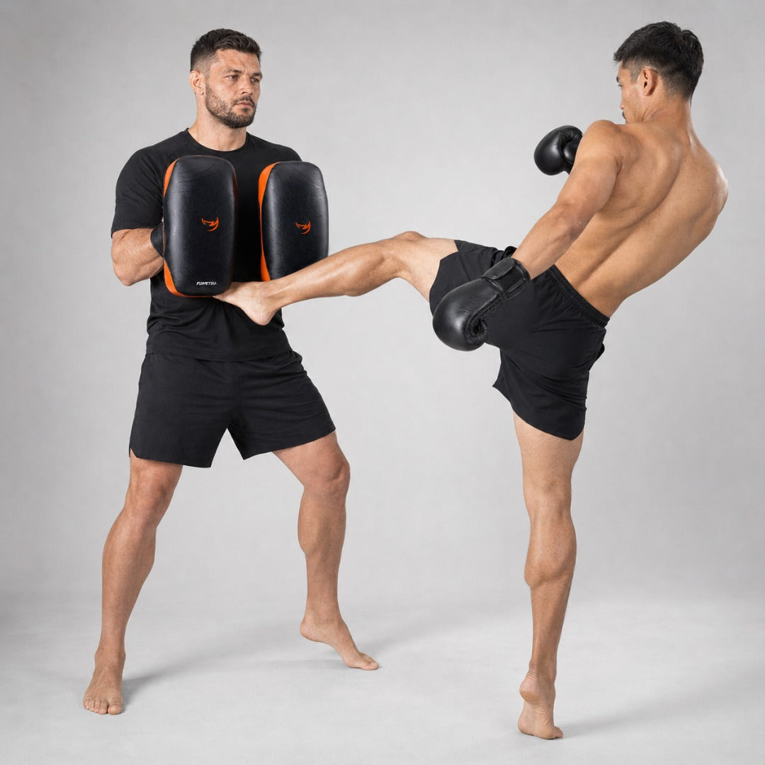 Icon Thai Pads Black/Orange