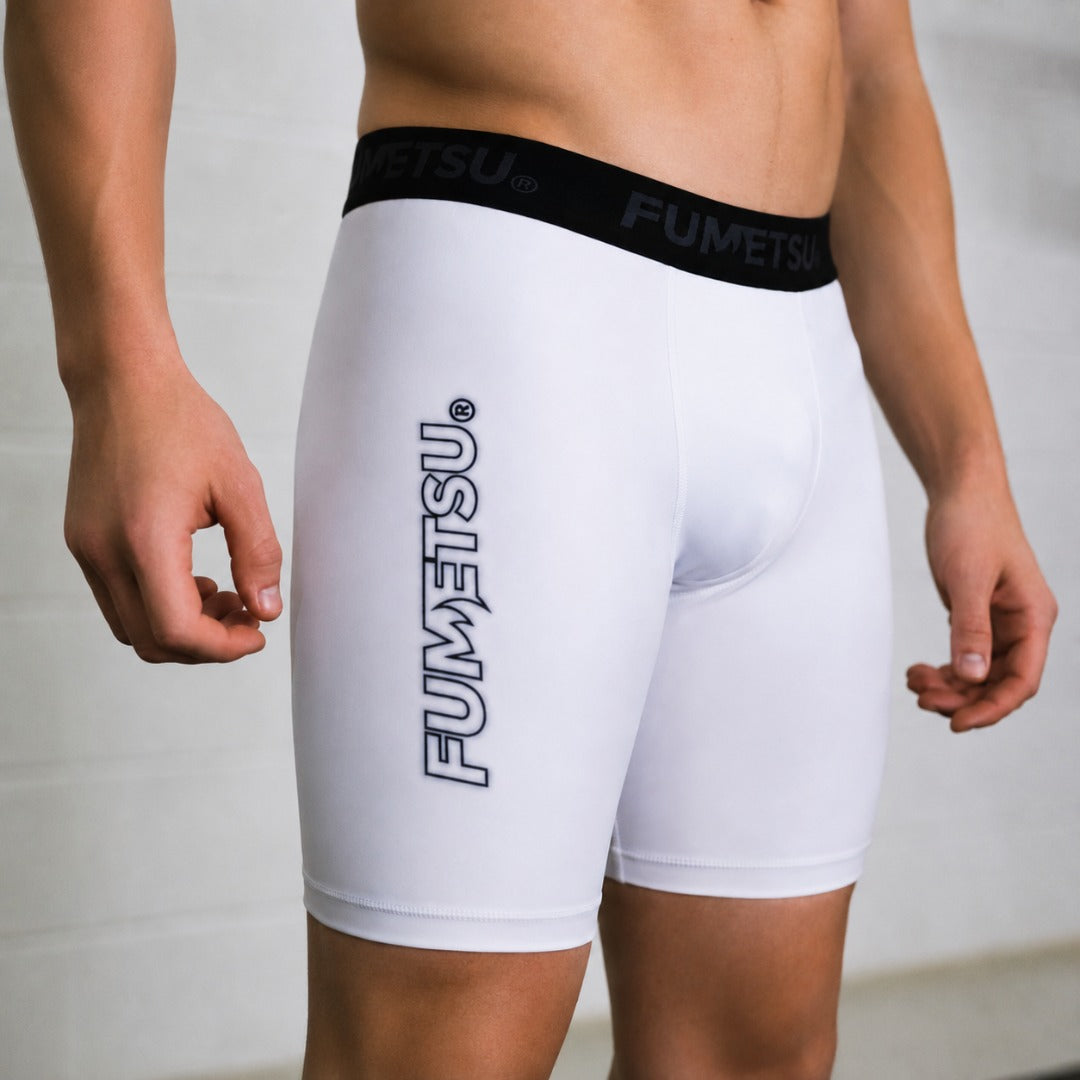 Short Vale Tudo blanc Icon
