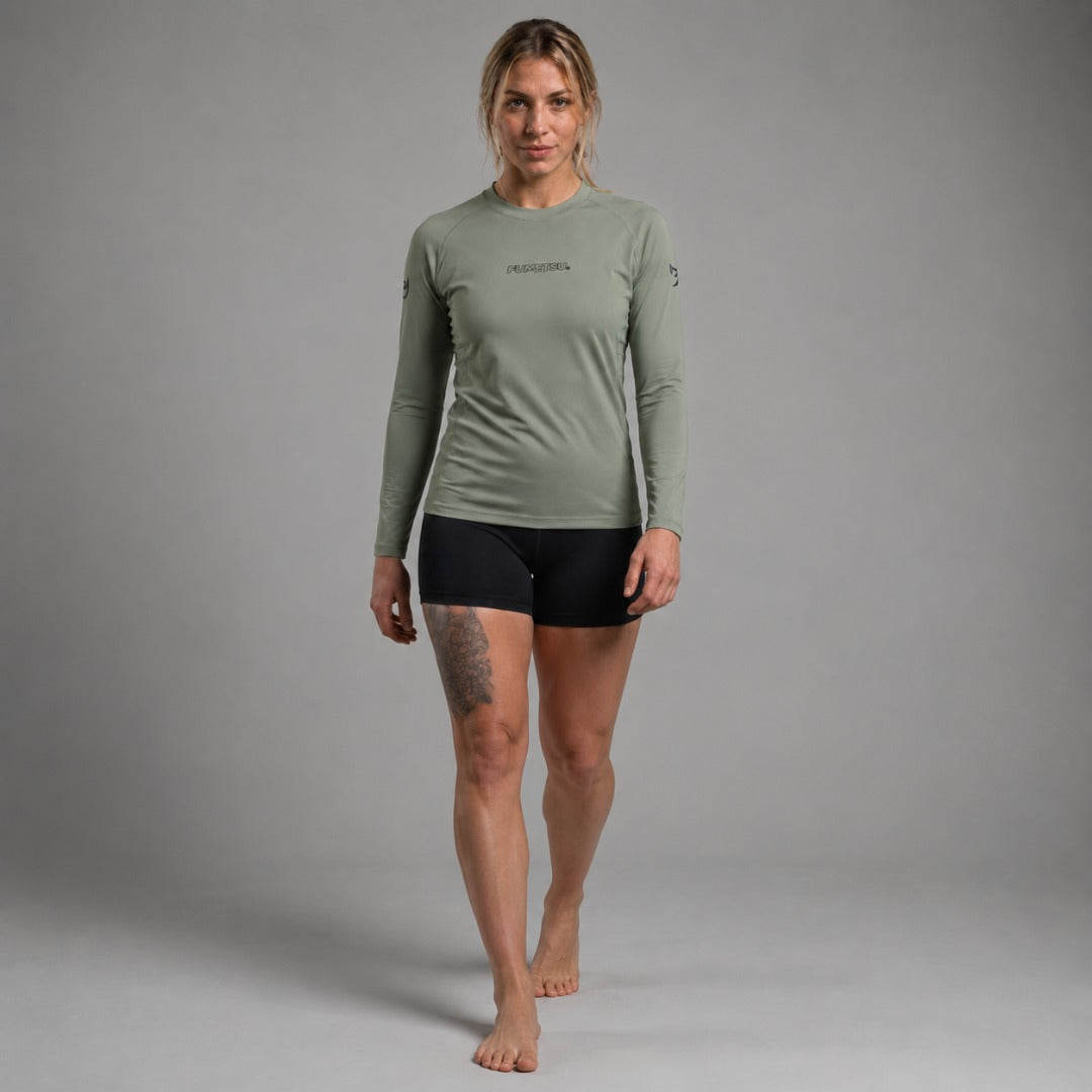 Rashguard à manches longues pour femmes Sand Icon