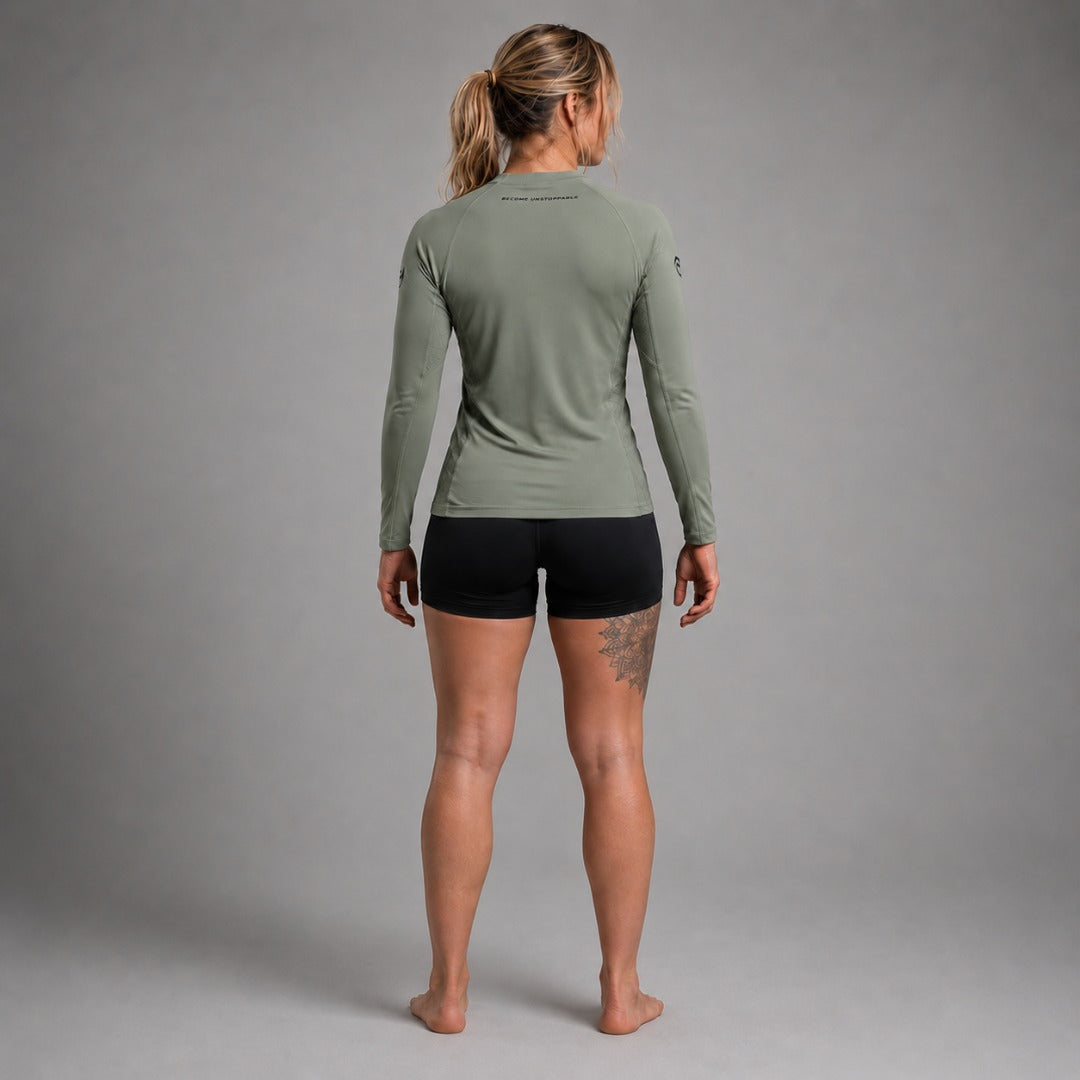 Rashguard à manches longues pour femmes Sand Icon