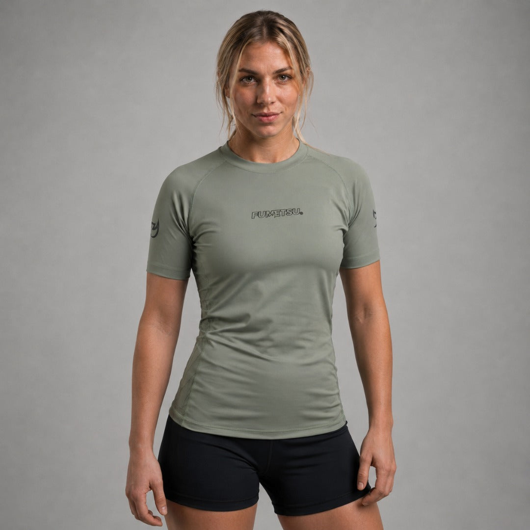 Rashguard à manches courtes pour femmes Sand Icon