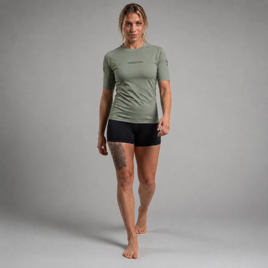 Rashguard à manches courtes pour femmes Sand Icon