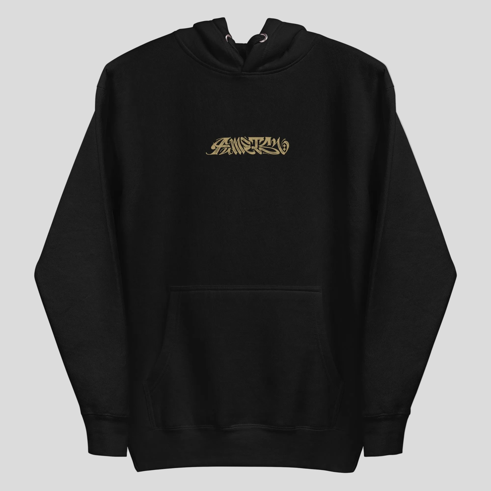 Ikigai Hoodie Black/Gold