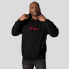 Ikigai Hoodie Black/Red