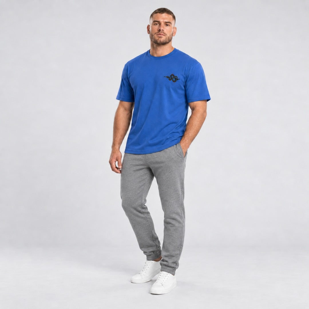 Inked - Snake T-Shirt Blue/Red Lifestyle 1