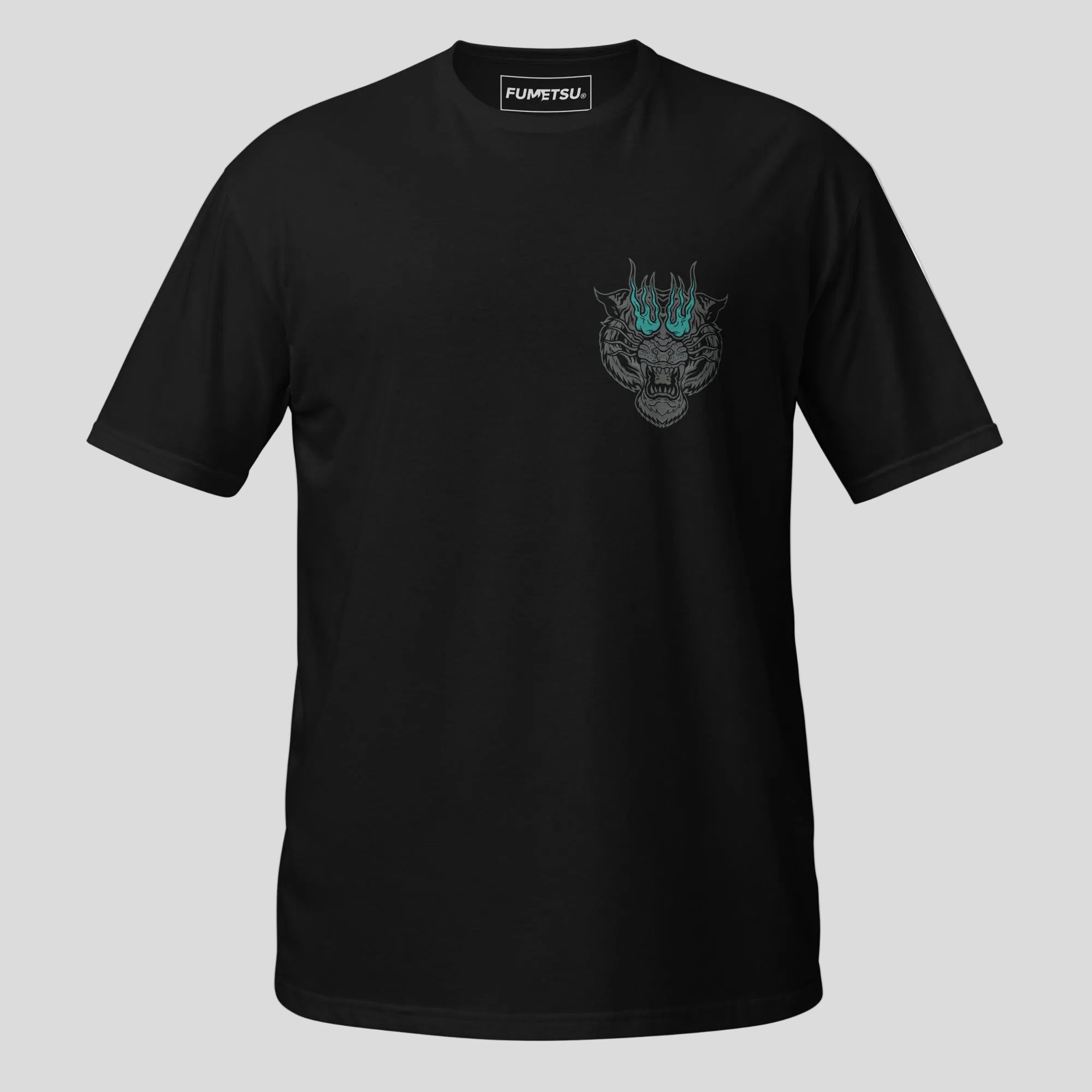 Inked - Tiger T-Shirt Black/Grey/Teal