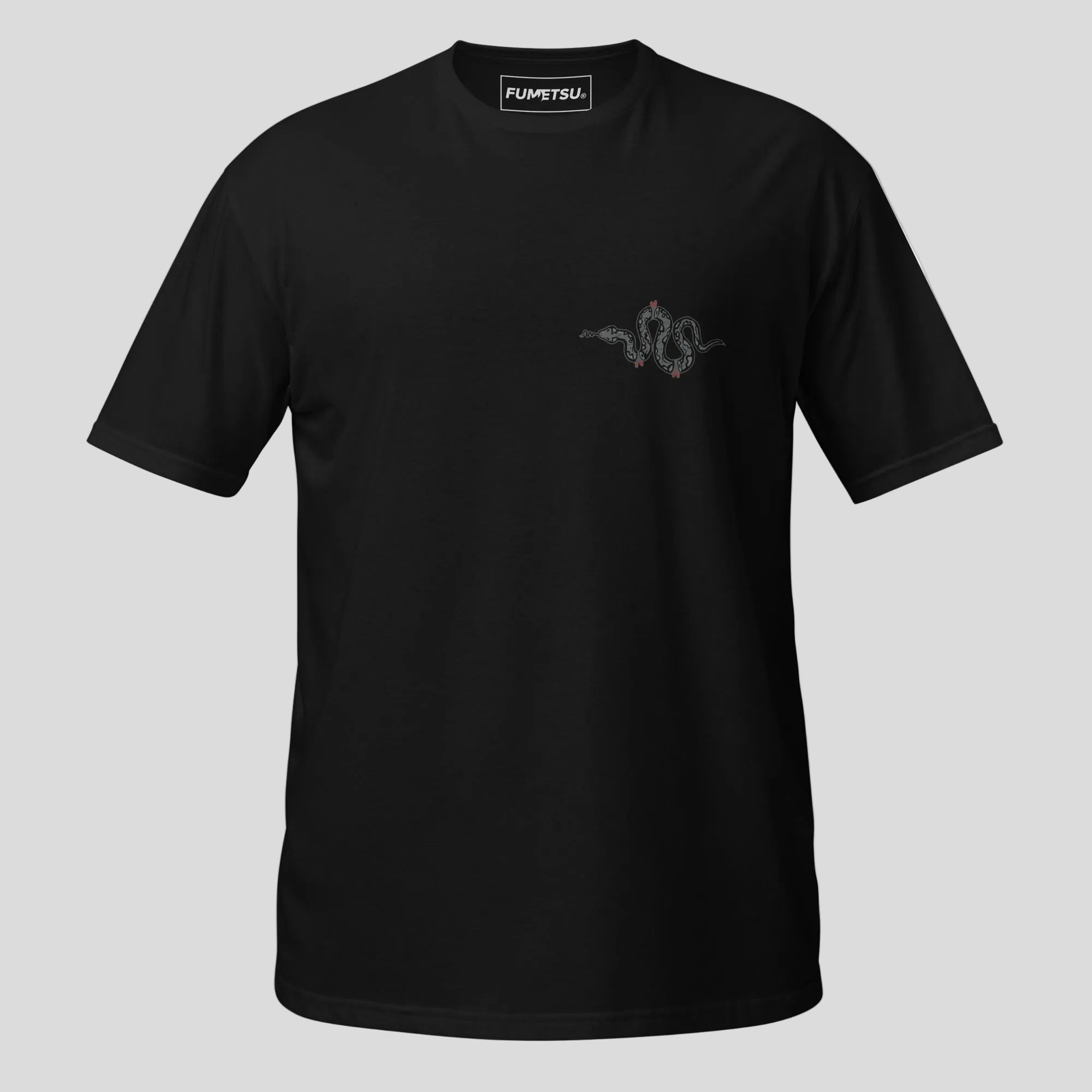 Inked Snake T-Shirt Black/Grey/Red