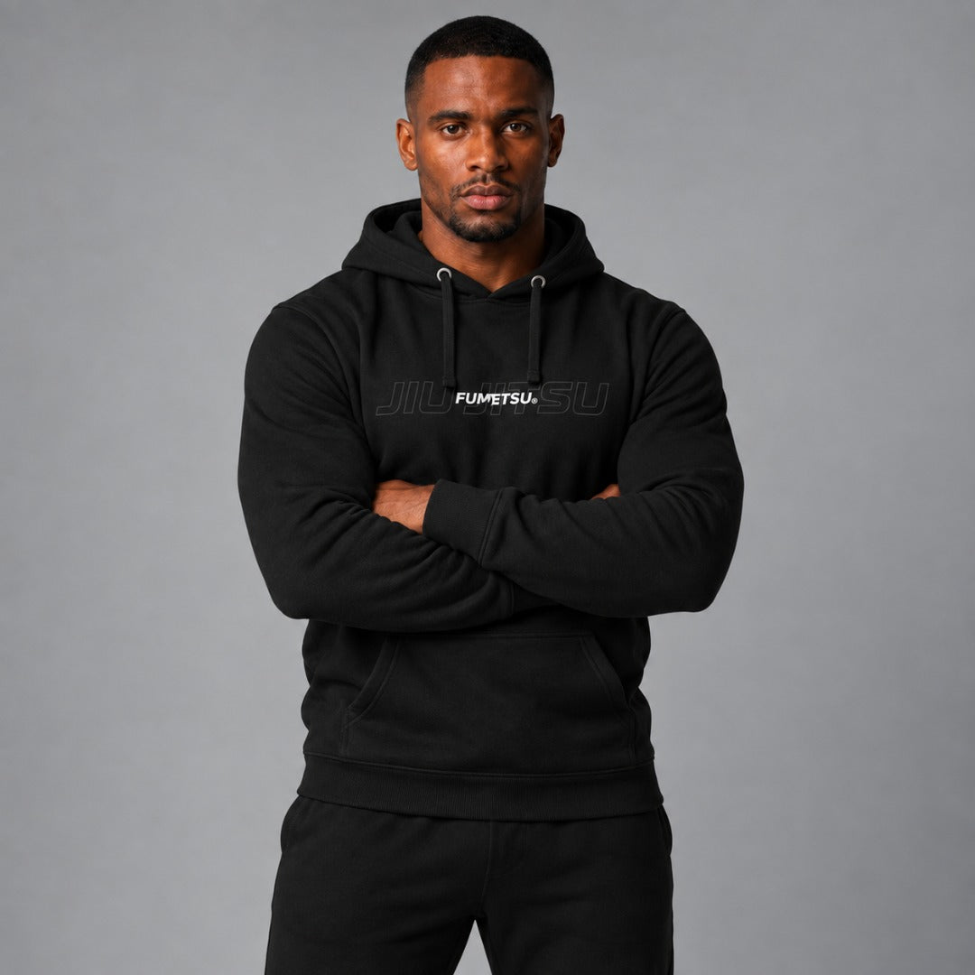 Jiu Jitsu Discipline Hoodie Black Lifestyle 3