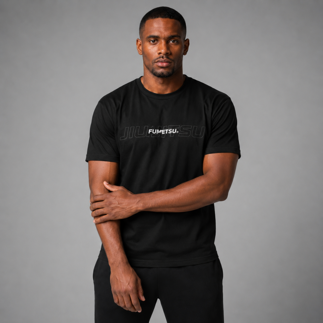 Jiu Jitsu Discipline T-Shirt Black Lifestyle 3