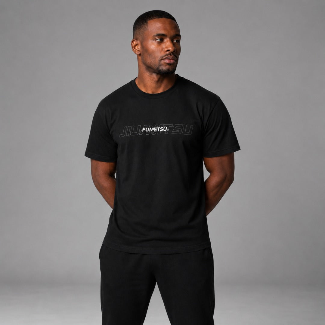 Jiu Jitsu Discipline T-Shirt Black Lifestyle 2