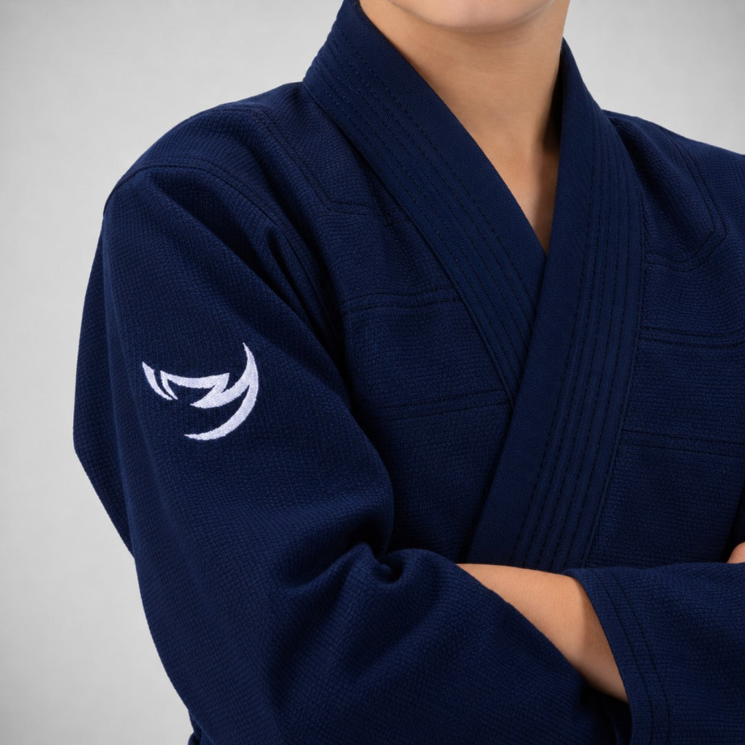 Kids Ghost V-Lite BJJ Gi Navy