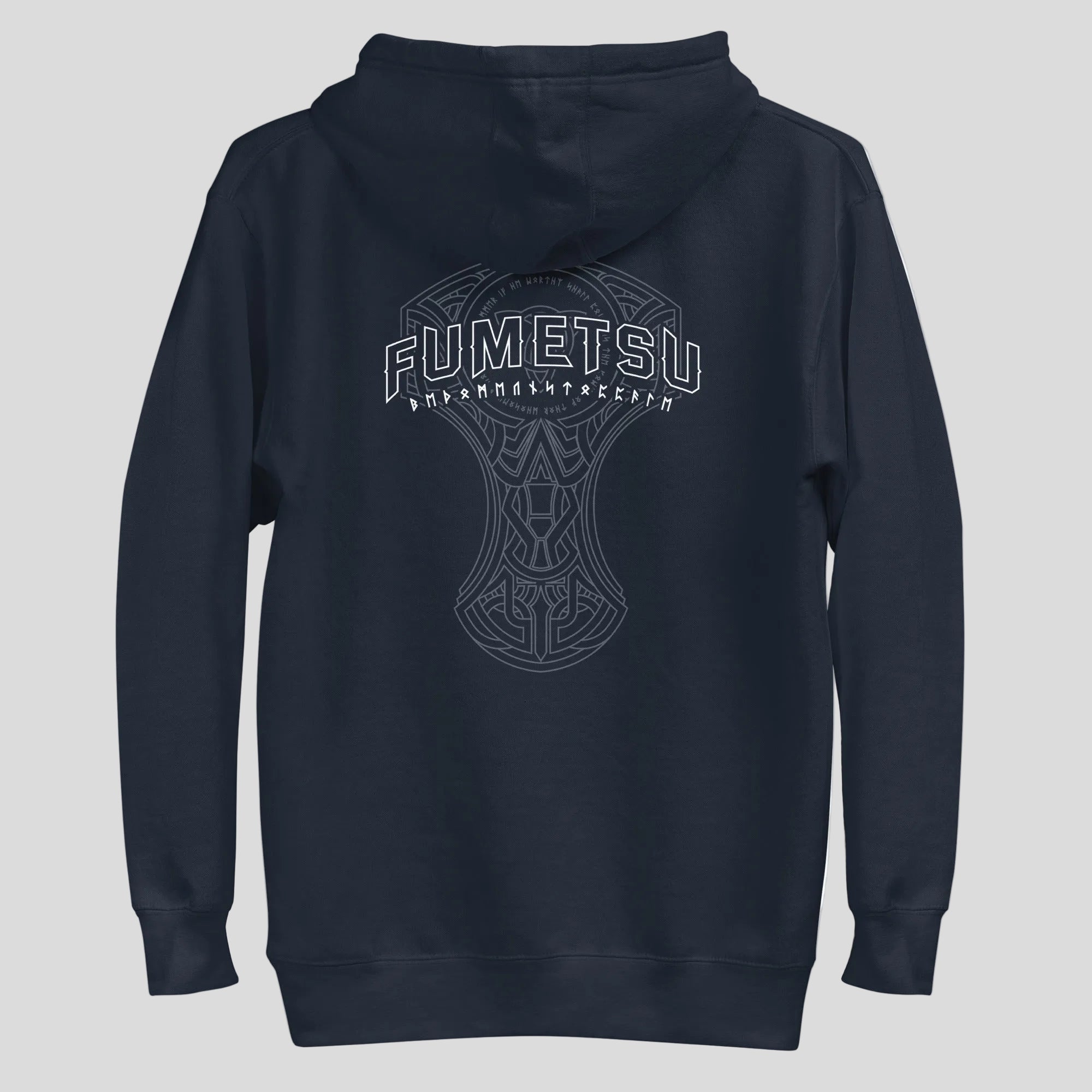 Mjolnir Hoodie Navy Back