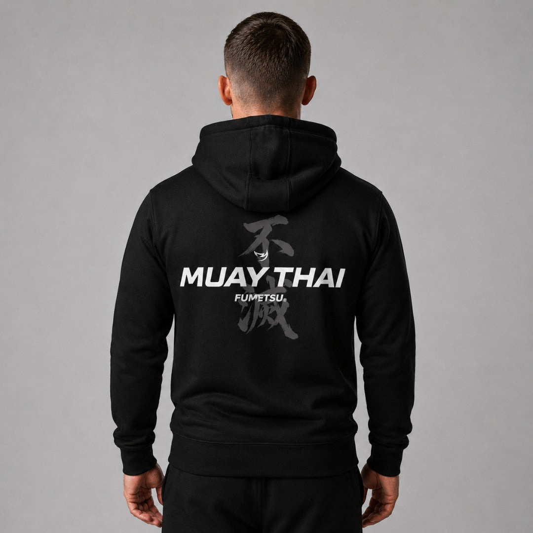 Muay Thai Discipline Hoodie Black