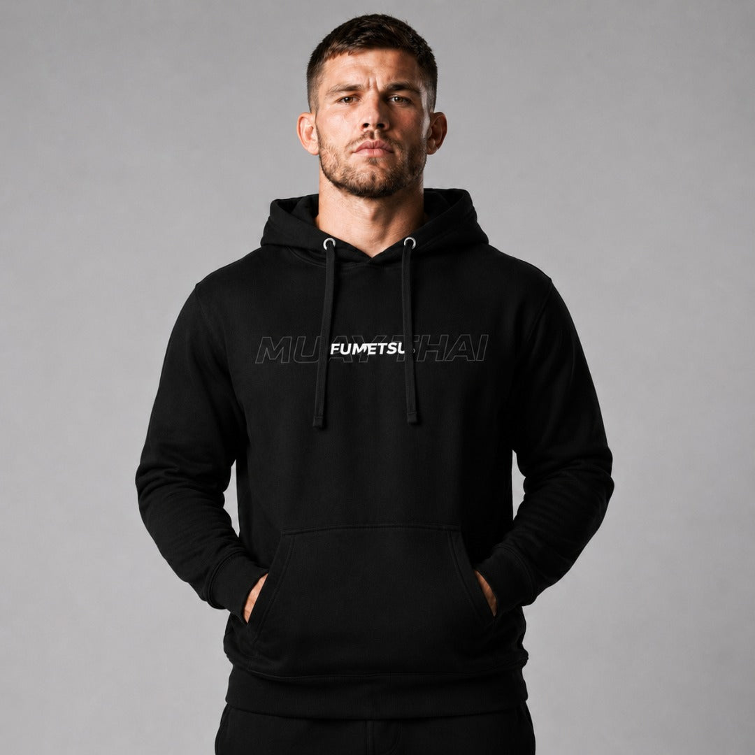 Muay Thai Discipline Hoodie Black