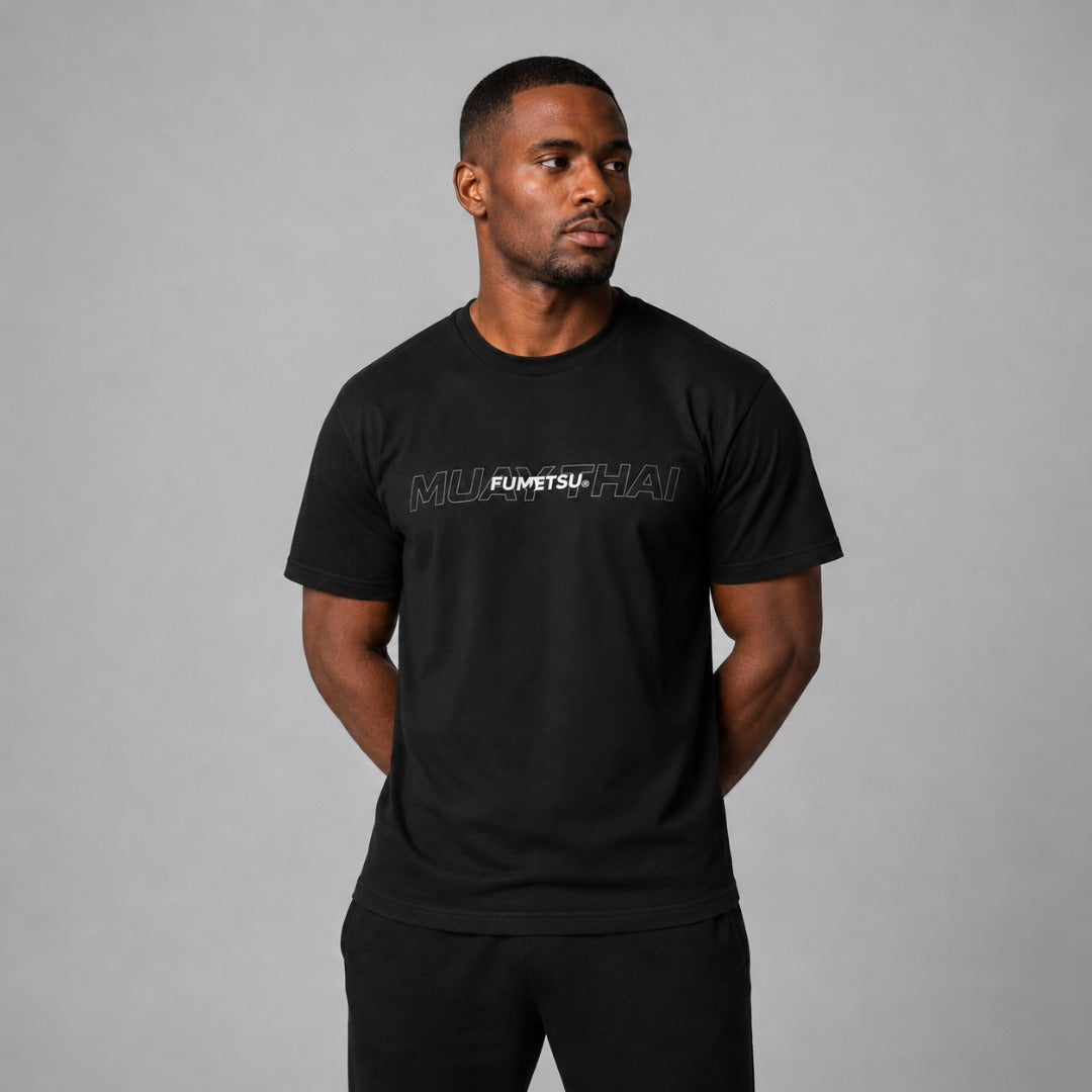 Muay Thai Discipline T-Shirt Black