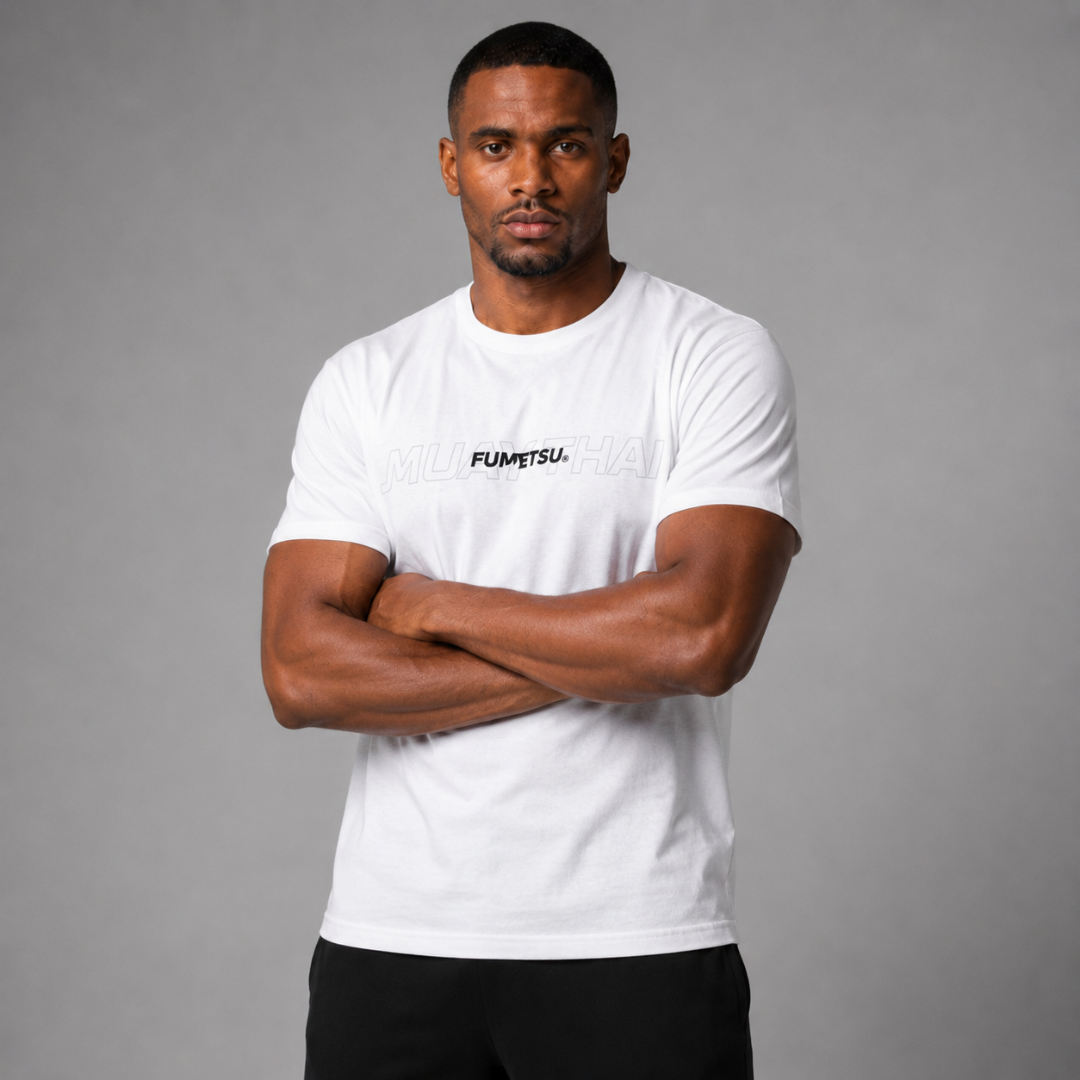 Muay Thai Discipline T-Shirt White