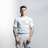 Oni Short Sleeve Rash Guard White/Gold/Grey