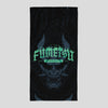 Oni Demon Large Towel Black/Blue