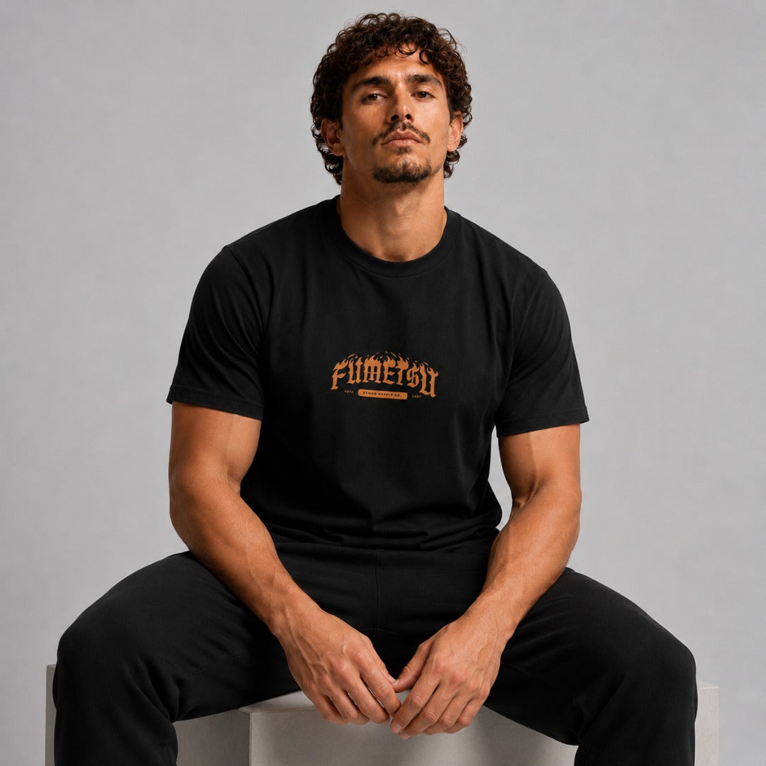 Oni Demon T-Shirt Black Lifestyle 3