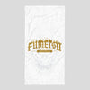 Oni Demon Large Towel White