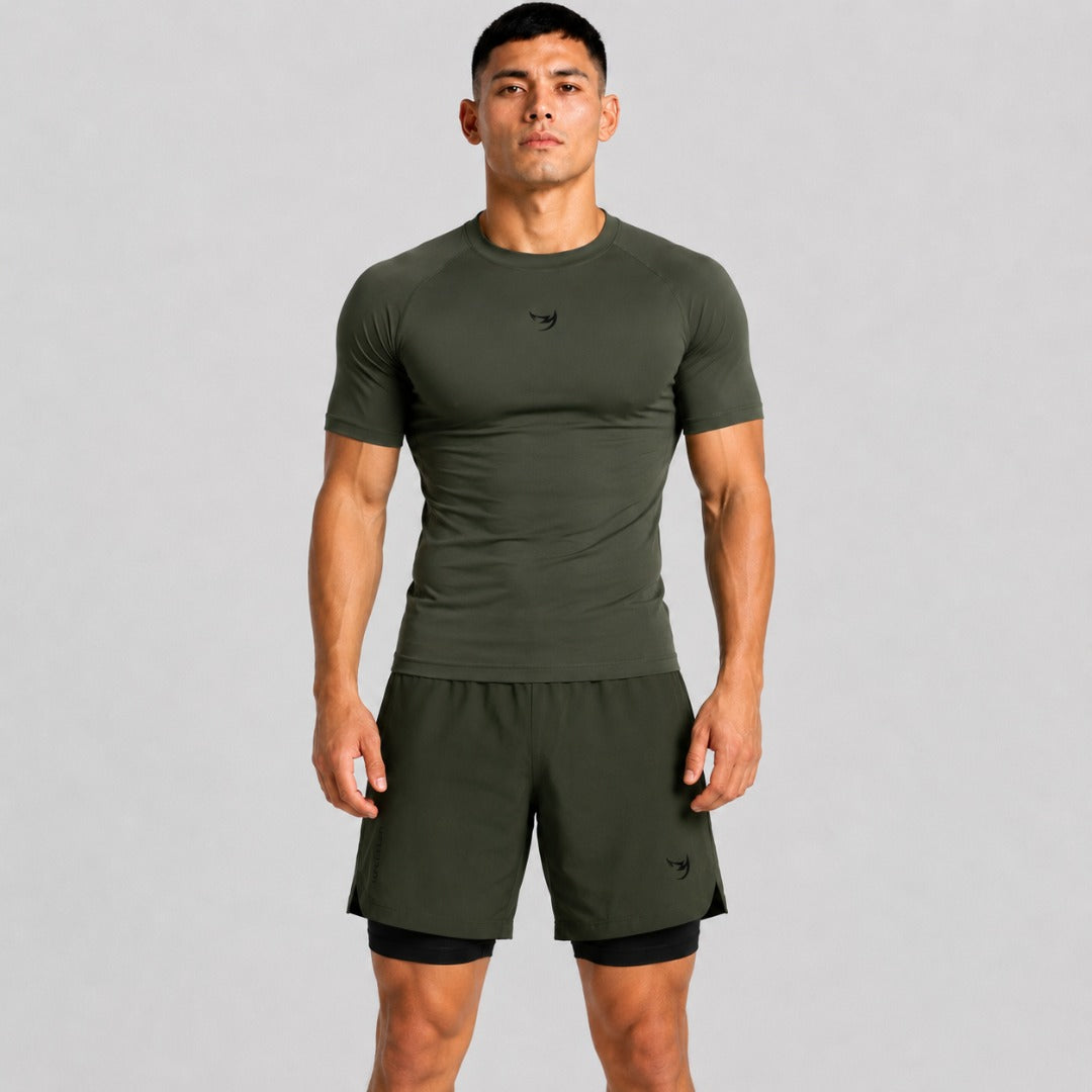 Origins Dual Layer Shorts Khaki