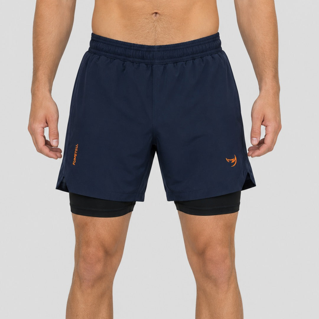 Origins Dual Layer Shorts Navy