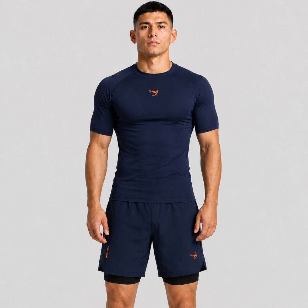 Origins Dual Layer Shorts Navy