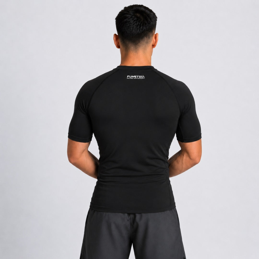 Rashguard à manches courtes Black Origins