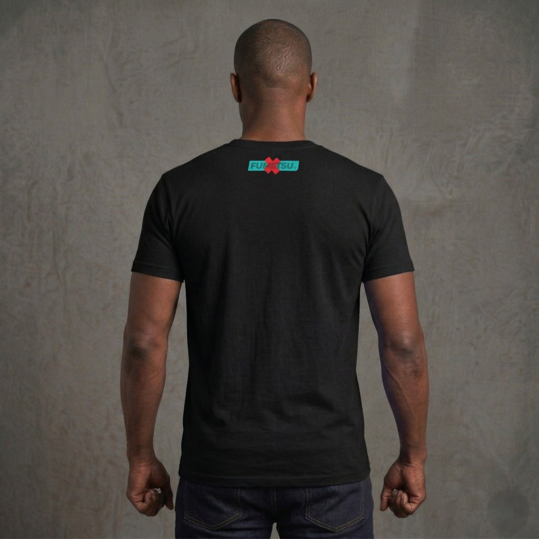 Rhino T-Shirt Black/Blue/Red Lifestyle 2
