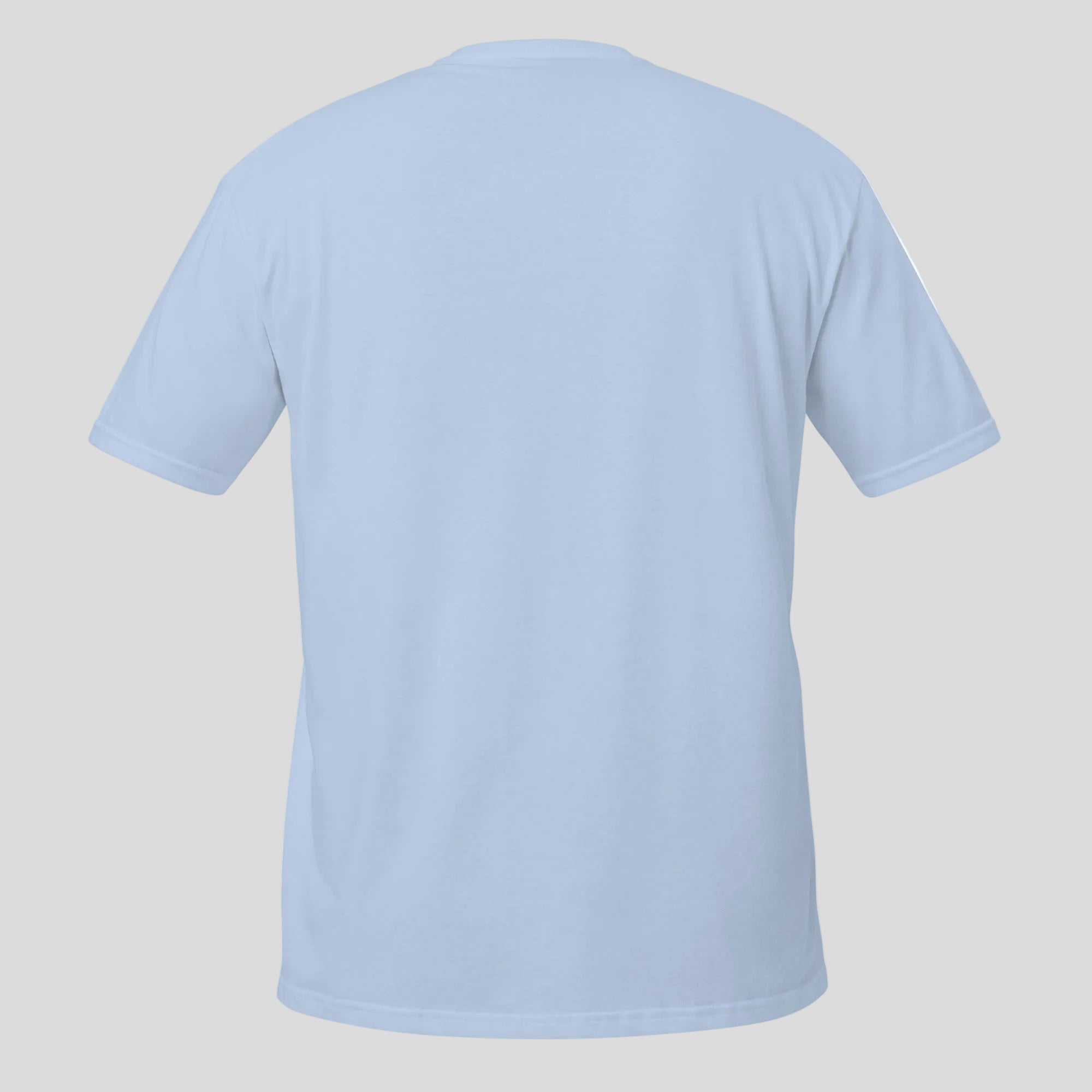 Signature Blur T-Shirt Light Blue Back