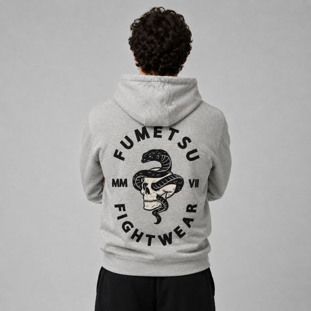 Snake Eyes Hoodie Grey