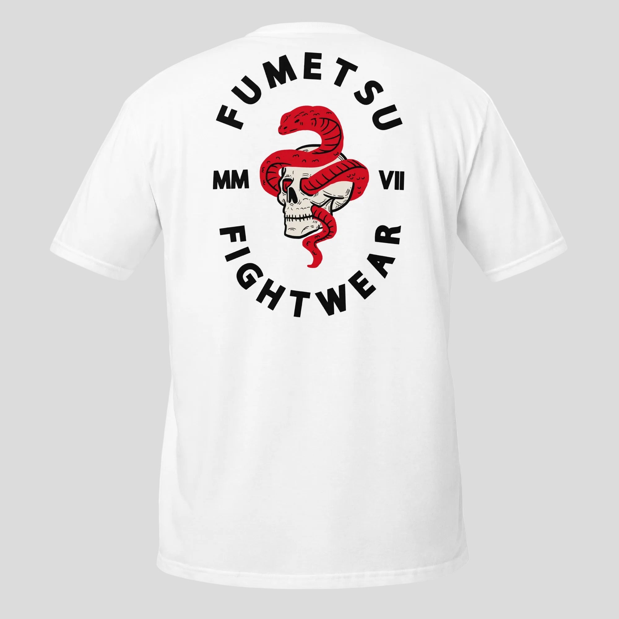 Snake Eyes T-Shirt White/Red Back