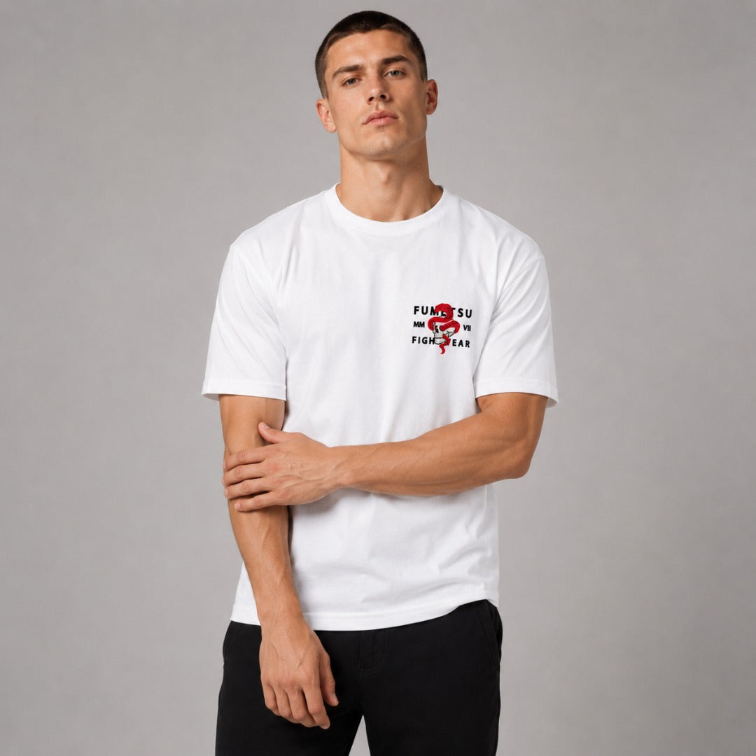 Snake Eyes T-Shirt White/Red