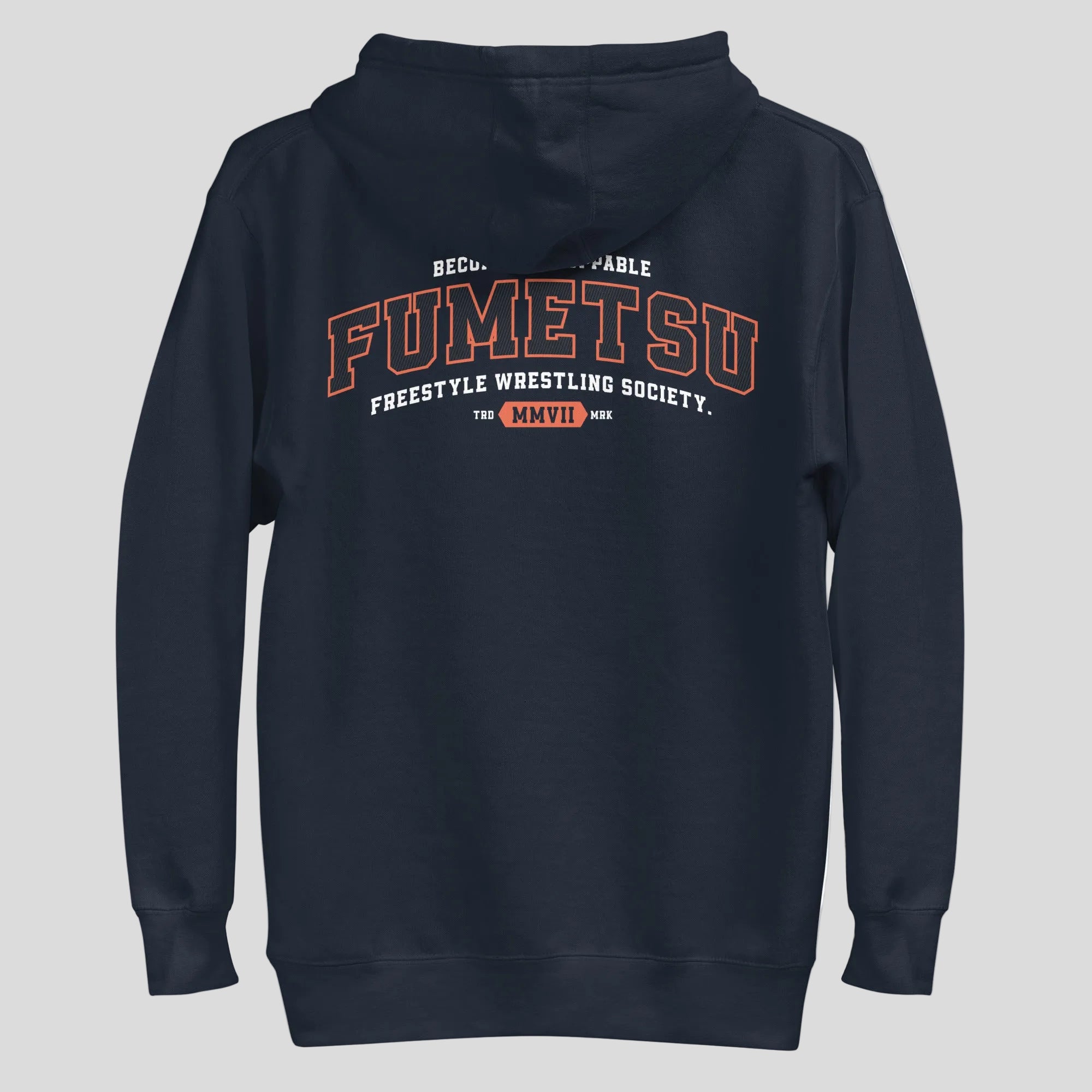 Varsity Hoodie Navy Back