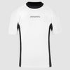 Maillot de bain rashguard à manches courtes pour femme Icon Blanc/Noir