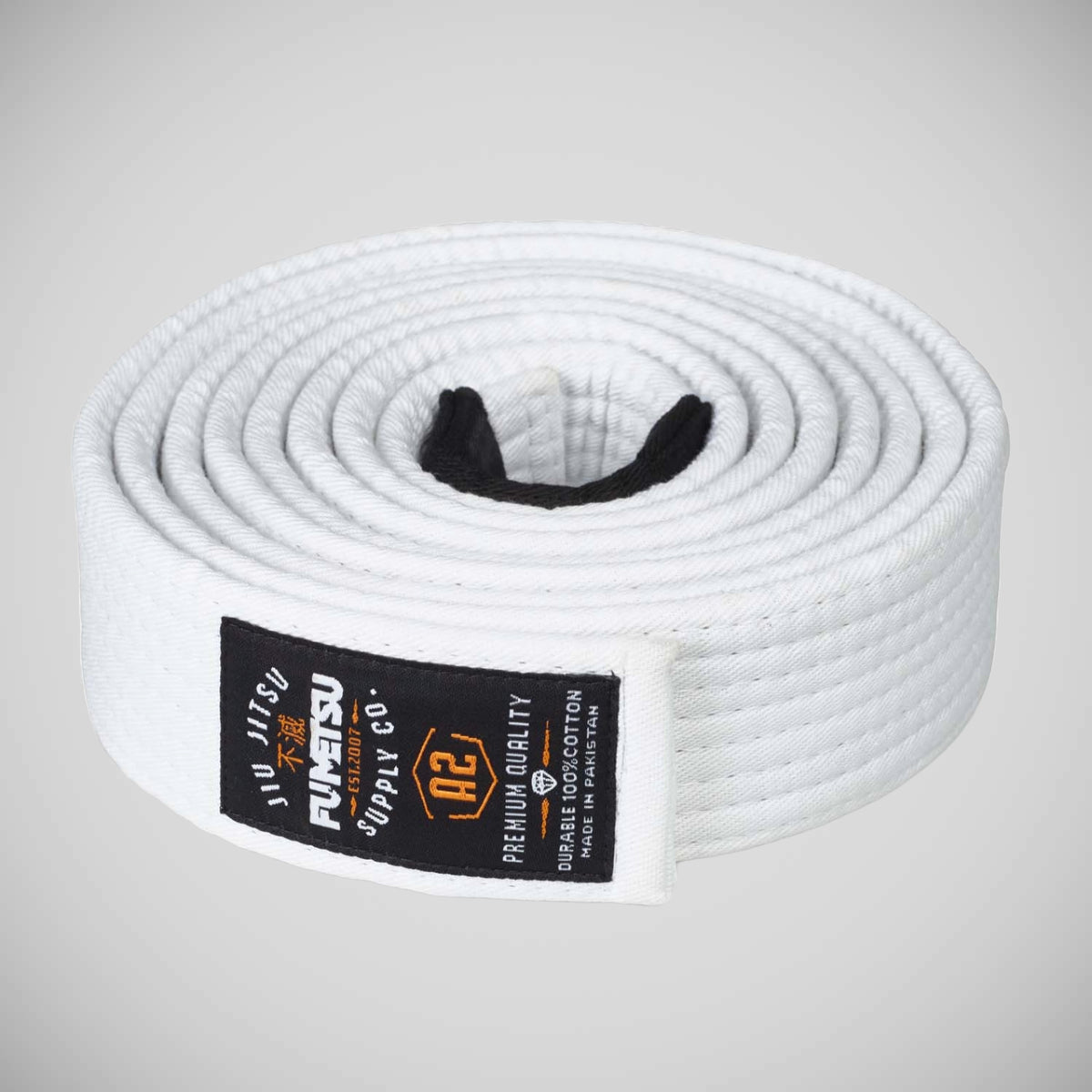 Ceinture BJJ blanche V2 pour adulte