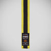 Ceinture BJJ pour enfants V2 jaune/noir