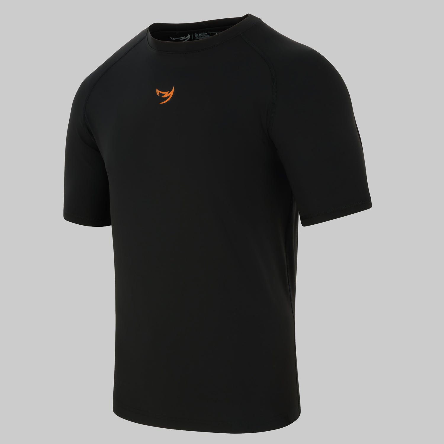 Origins Short Sleeve Rash Guard Black/Orange